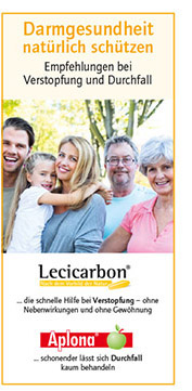 Titelseite Flyer: Darmgesundheit schützen titelseite Darmgesundheit natürlich schützen